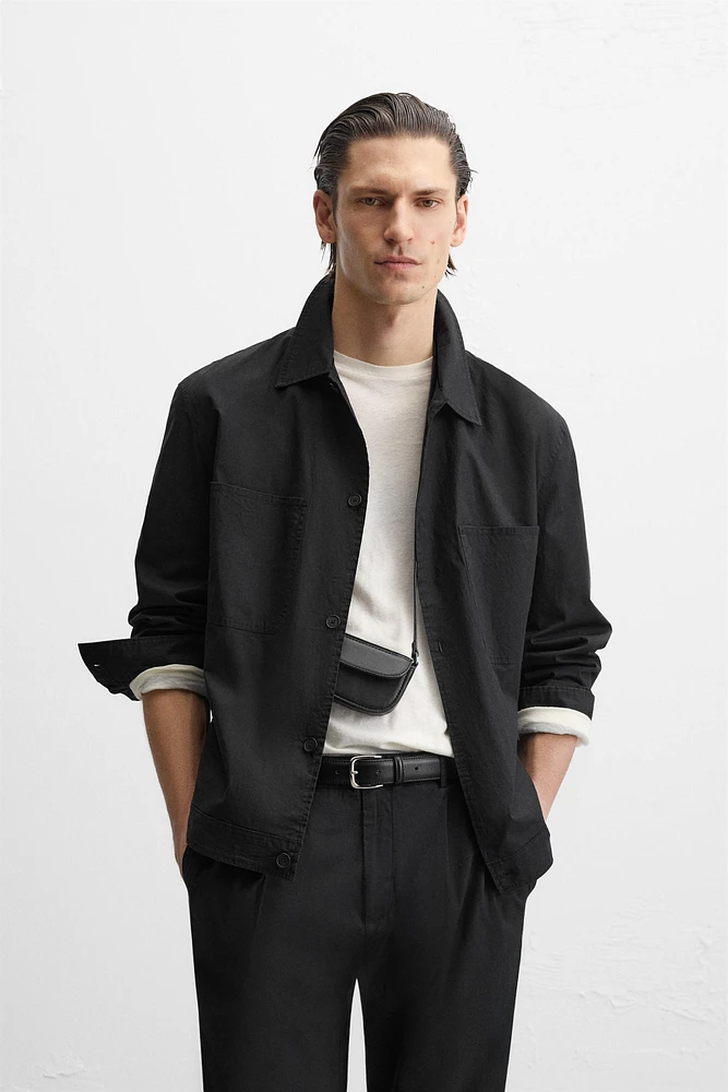 POCKET OVERSHIRT