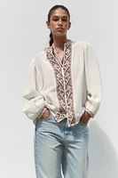 EMBROIDERED SHIRT