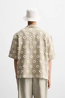 CHEMISE JACQUARD TEXTURÉ