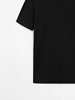 100% mercerised cotton T-shirt