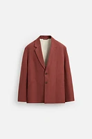 100% LINEN SUIT BLAZER