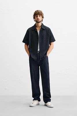 WASHED POPLIN SHIRT