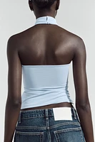 TOP HALTER POLYAMIDE
