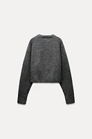 SOFT KNIT SHORT SWEATER