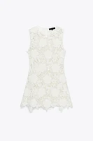 ROBE CROCHET FLEUR
