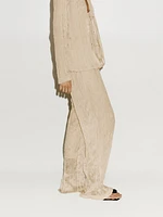 Flowing pleated trousers - Limited Edition
