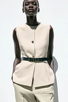 GILET LONG CEINTURE