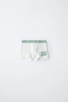 6-14 ANS/ LOT DE CINQ BOXERS IMPRIMÉS