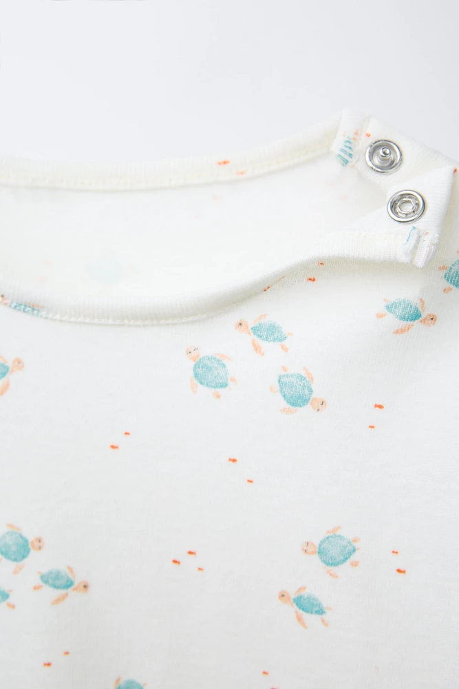 T-SHIRT À IMPRIMÉ TORTUES