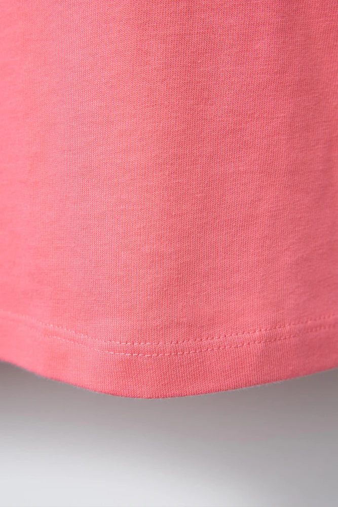 CROCHET FLOWER T-SHIRT