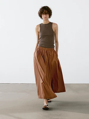 Slim fit top with stud details