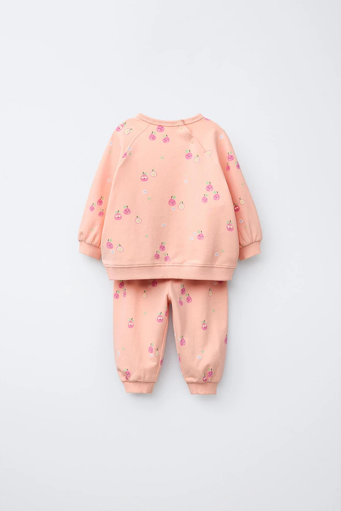 PACK SWEAT ET PANTALON IMPRIMÉ