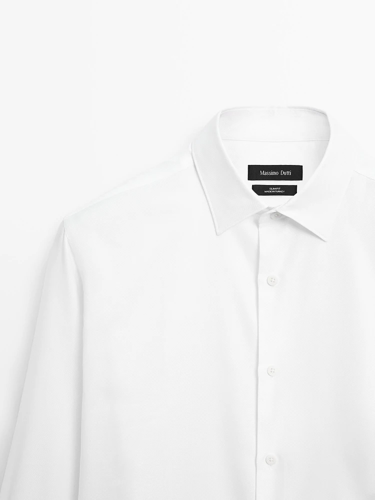 Chemise oxford slim 100 % coton