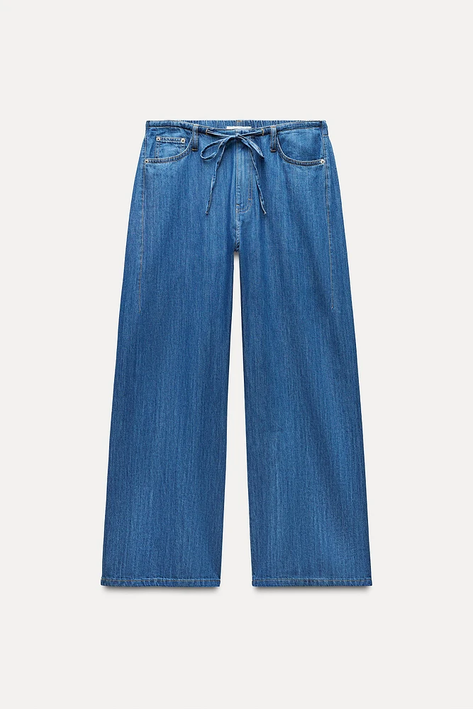 PANTALON DENIM TRF PIJAMERO