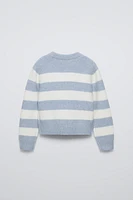 STRIPED KNIT SWEATER SKI COLLECTION