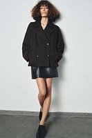 ZW COLLECTION SHORT TRENCH COAT