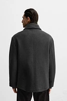 WOOL - CASHMERE CROP COAT