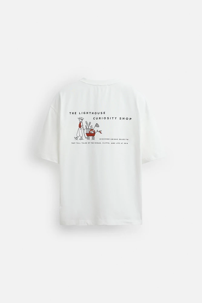T-SHIRT IMPRIMÉ BIMATIÈRE