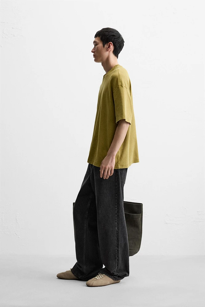 WASHED RELAXED FIT T-SHIRT
