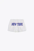 NEW YORK STRIPED SHORTS