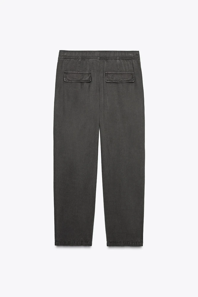 ELASTIC WAIST PANTS