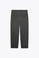 ELASTIC WAIST PANTS