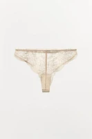 COMBINATION LACE PANTIES
