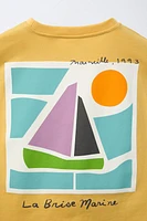 BOAT PRINT T-SHIRT
