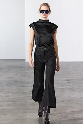 ZW COLLECTION HIGH WAIST WIDE LEG JEANS