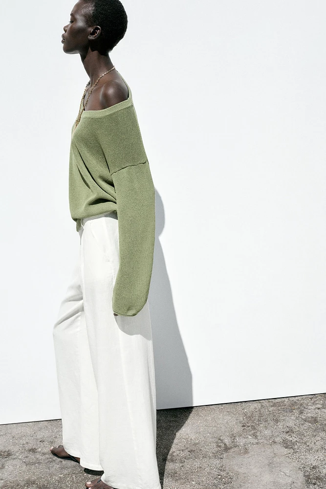 PULL RUSTIQUE EN MAILLE