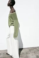 RUSTIC KNIT SWEATER