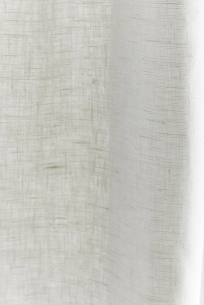 MEDIUM OPACITY FADED LINEN CURTAIN