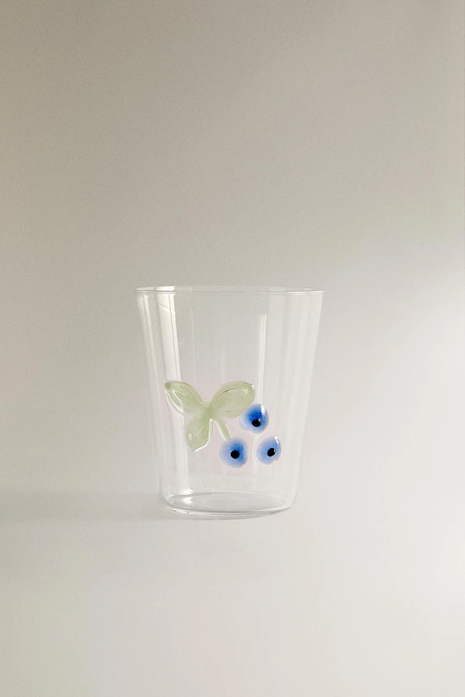 BOROSILICATE GLASS FRUIT TUMBLER