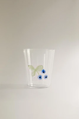 BOROSILICATE GLASS FRUIT TUMBLER