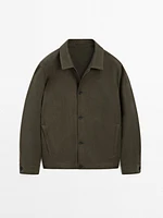 100% linen overshirt