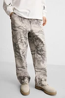 PRINTED CARPENTER PANTS