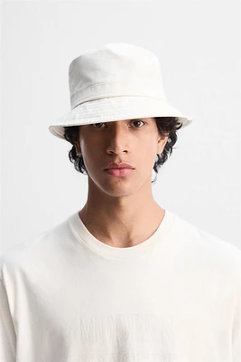 COTTON BUCKET HAT