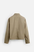 SURCHEMISE REGULAR FIT ZIP