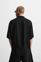 CHECKERED JACQUARD SHIRT