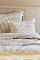 HOUSSE DE COUETTE ENFANT RAYURES RÉVERSIBLE