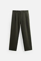 LYOCELL PLEATED PANTS