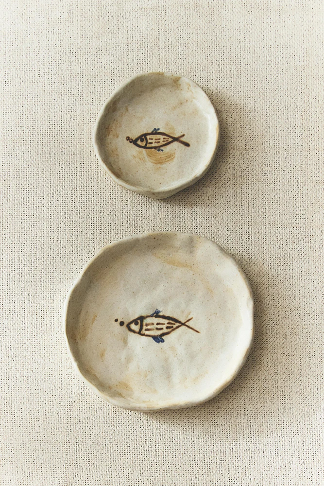 PLATEAU GRÈS POISSON