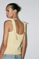 TOP ÉLASTIQUE LACETS