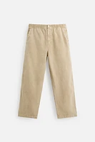 PANTALON RELAXED FIT DÉLAVÉ