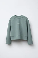 MODAL TEXT SWEATSHIRT