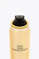 RED ZARA TEMPTATION BODY GLITTER SPRAY