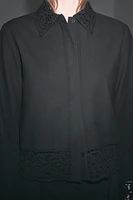 ZW COLLECTION CROCHET SHIRT
