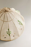 EMBROIDERED SISAL MESH DOME