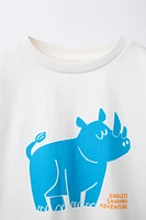 T-SHIRT À IMPRIMÉ ANIMAUX