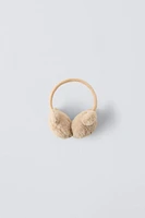 BEAR FAUX FUR EAR MUFFS